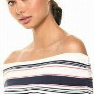 Ella Moss Gardenia Nora Off the Shoulders Summer Dress Size M